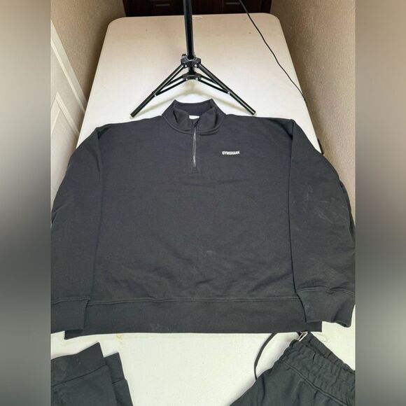 New Gymshark Men Sz M Crest Zip Up Fleece Hoodie
Sweatpants Set Sweatsuit - Picture 16 of 16